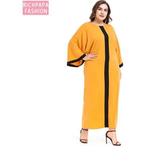 Women Arabic Abaya Turkey Hijab Muslim Dress Caftan Kaftan Moroccan Dresses Oman Arabe Robe Musulmane Islamic Clothing Vestidos
