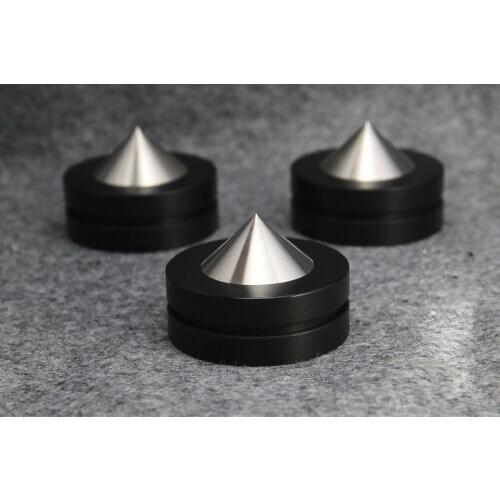1 set D39mm Sound Isolation Feet Speaker Spikes, Audio Cones, HiFi Mounts -YD