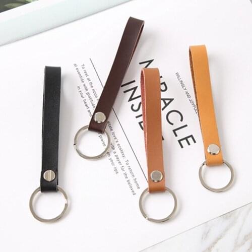 10pcs Vintage Key Holder Wallet Key Ring Holder Bag Women Men Car Keychain Pocket Handmade Genuine Leather Bags Key Accessories