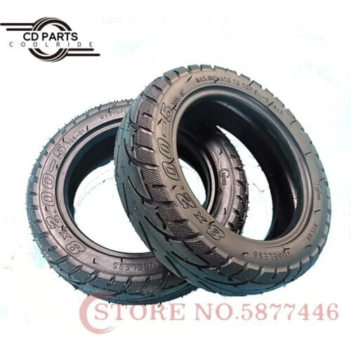 8 Inch Electric Scooter Inflatable Inner and Outer Tire High Quality Butyl Rubber Inner Tube 8x2.00-5 Explosion Proof Solid Tire