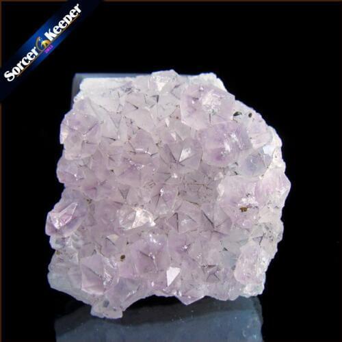 95 g Natural Stone Purple Raw Amethysts Druzy Drusy Elestial Skeletal Quartz Crystal Cluster Specimen Fit Jewelry Making KS543