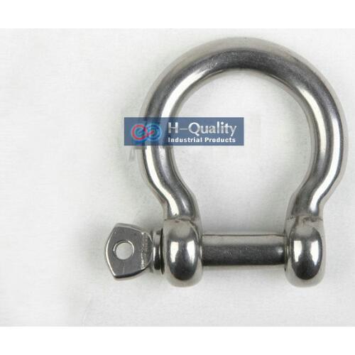 Free Shipping Wholesale Stainless Steel Small Mini Type Bow M4 Mini Anchor Shackle