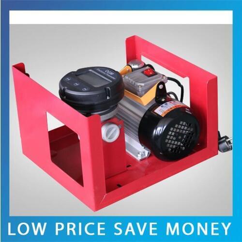 12V/24V/220V High Lift Electric Diesel Oil Pump Fuel Oil Transfer Oil Metering Pump Unit With Digital Watches
