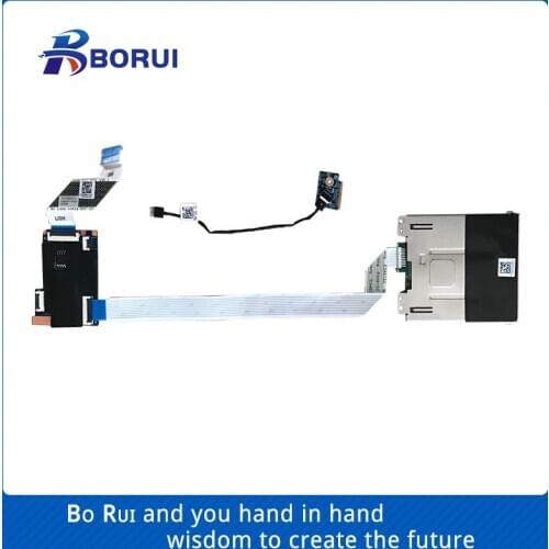 PC card reader For Dell Latitude 7480 7490 E7480 E7490 Led Indicator Circuit Board WIth Cable 0Y81KR LS-E131P 0T54GY LS-E114P