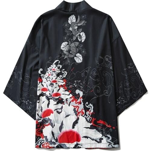 New Style Japanese Kimono Yukata Fashion Vintage Stage Performance Costume Traditional Robe Ladies Streetwear Women Men Yukata