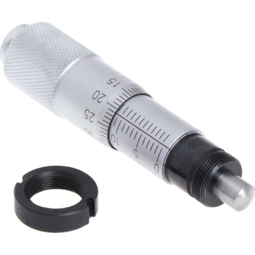 Round Type 0-13mm Range Micrometer Head Measurement Measure Tool Rotation Smooth