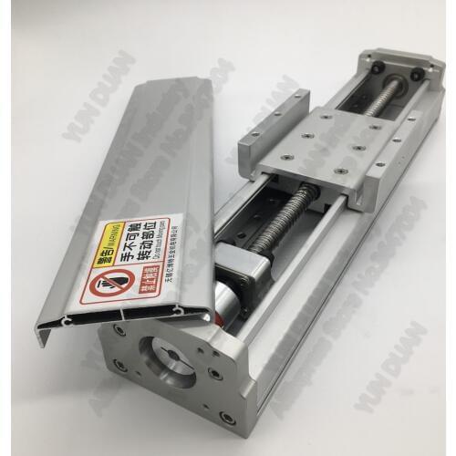 900mm Stroke Heavy Load Module Fully Enclosed 4PCS Sliders Guide Linear Slide XYZ Ballscrew Sliding Table Dustproof for CNC