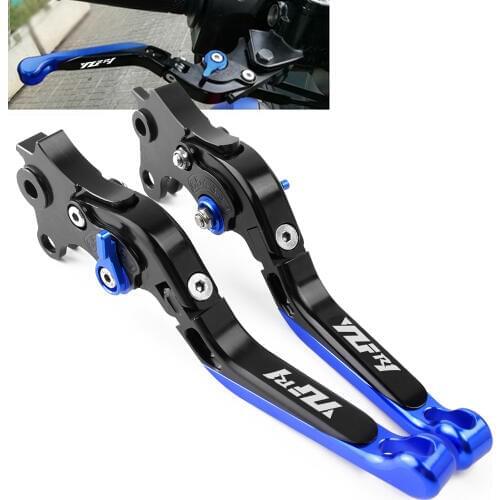 Motorcycle Parts Handlebar For YAMAHA YZFR1 yzf r1 2004 2005 2006 2007 2008 CNC Adjustable Handle Brake Clutch Handle Levers