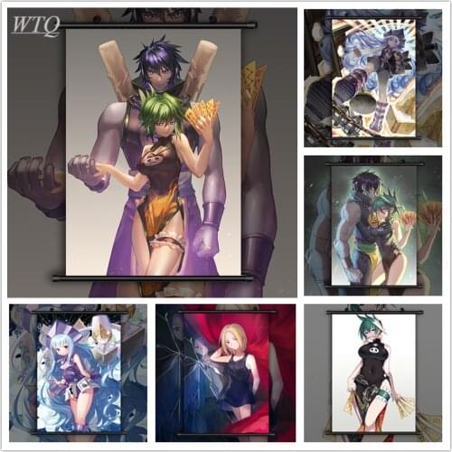 Shaman King Tao Jun Kyouyama Anna Wall Poster Anime Posters Canvas Painting Wall Decor Wall Art Picture Room Decor Home Decor