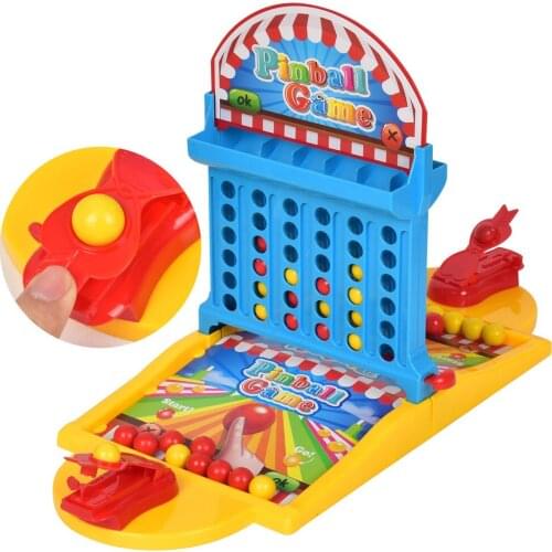 Two-in-one Desktop Shooting Game Desktop Maquina De Pinball Pinball Machine Pinball Four Chess Table Interactive Toys