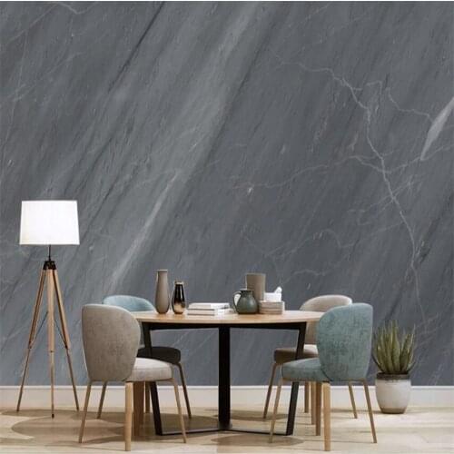 Custom 3D wallpaper mural modern minimalist atmosphere marble gray living room background wall decoration painting wallpaper