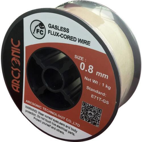 MIG welding wire, No gas / Gasless welding wire,MIG Consumables,Standard: E71T-GS,Wire size: 0.8mm, Flux core