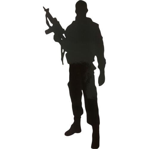 Troops army man soldier gun vinyl car sticker Vinyl Hobby Car Bumper Sticker