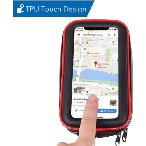 Waterproof Motorcycle Scooter Phone Holder Bag Motorbike Case For Mobile Phone U1JF