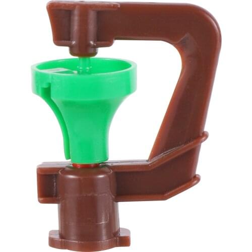 5Pcs G-type Rotating Micro Sprinkler 360° Automatic Watering Sprayer Gardening Greenhouse Irrigation Humidify Atomization Nozzle