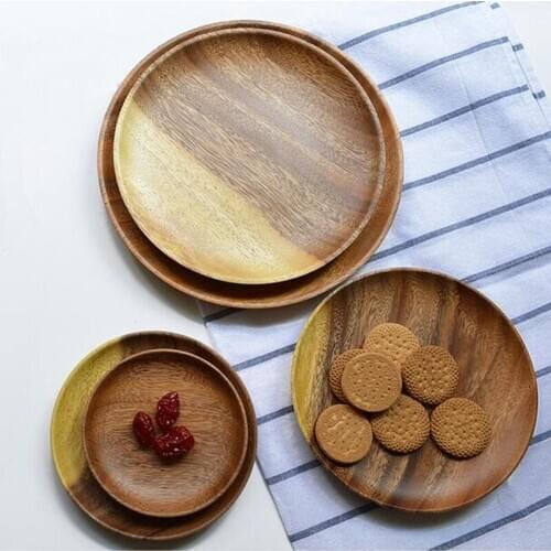 Japanese wood dish snack plate kitchen tool dinnerware wedding party snack tray