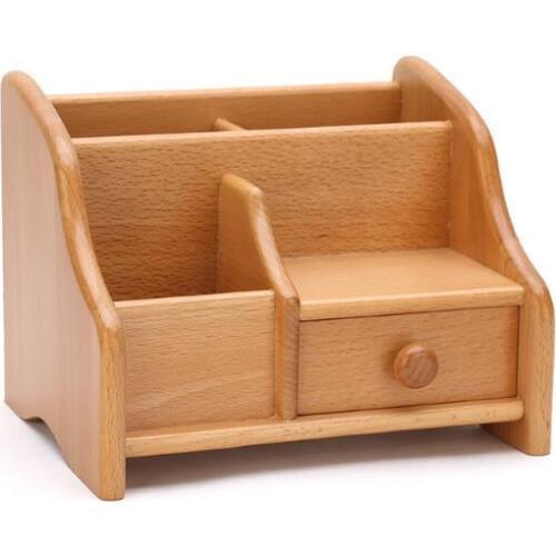 Beech drawer storage box remote control storage box storage box desk storage box