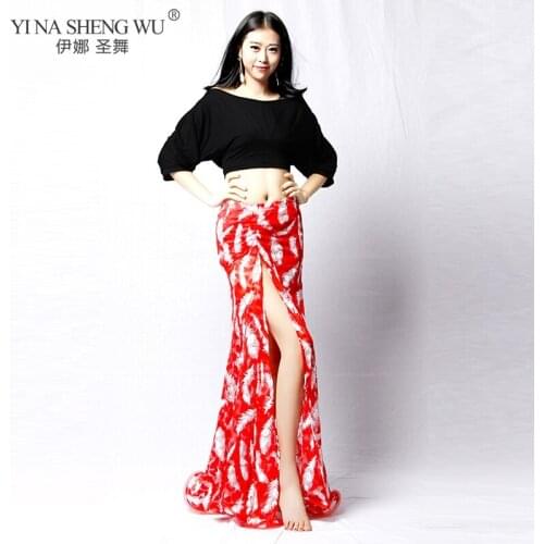 Summer Belly Dance Costume Female Elegant Goddess Oriental Dance Pop Song Training For Women Bellydancing Clothing Long Skirt