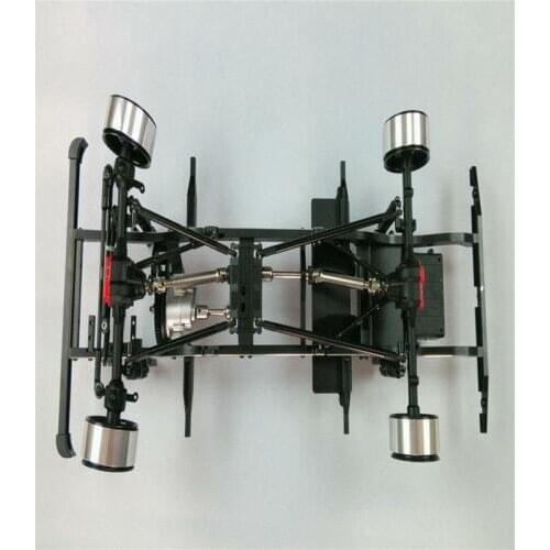 1/10 D110 RC Rock Crawler Car Metal Chassis Assembled Wheel Hub Tires TH01442-SMT4