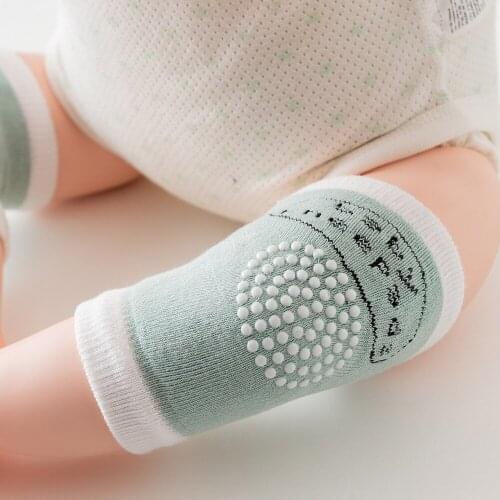 1Pair Baby Knee Pad Kids Leg Warmers Safety Crawling Elbow Cushion Infant Kneecap Comfortale Cotton Children Elastic Cushion Pad