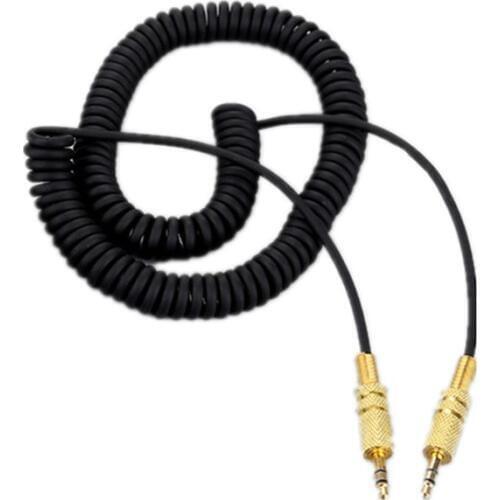 3.5mm Black Replacement Cord For Marshall Woburn Kilburn II Speaker Male To Male Jack