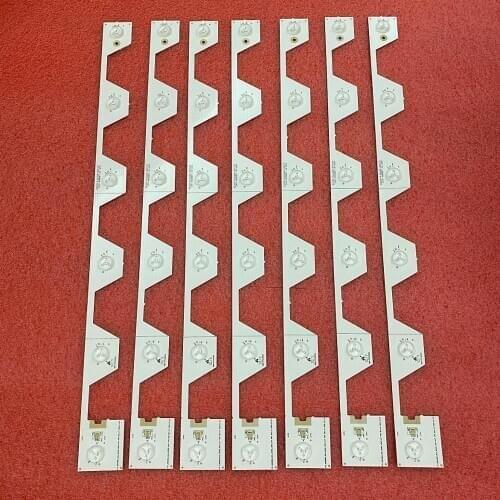 8 PCS LED Backlight strip for Thomson 50UA6406 50UD6306 50U6500C 50U65CMC U50S6806S SW-4C-LB5006-YH2 HR2 LVU500NDEL L50E5800A