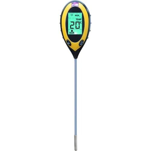 4 In1 Digital Soil Meter PH Moisture Soil Meters Detector Multitool Sunlight/Moisture/PH value/Temperature Instrument For Plants