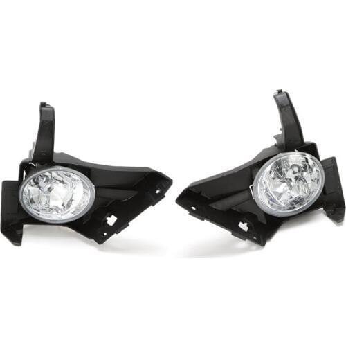 For 2005 2006 Honda Cr-V Crv Clear Bumper Driving Fog Light Bulbs Car Accessories