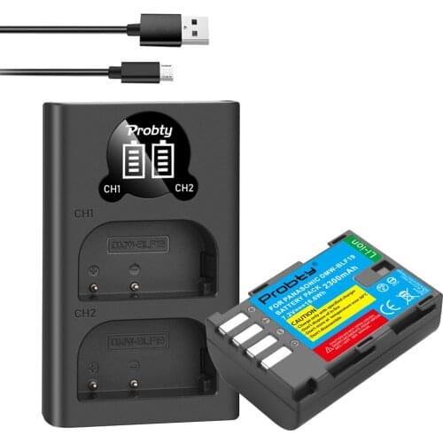 DMW-BLF19 DMW-BLF19E DMW-BLF19PP BLF19E Battery+ LED Dual Charger for Panasonic Lumix GH3 GH4 GH5 DMC-GH3 DMC-GH4 DMC-GH5