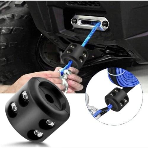 Cable Hook Mount Stop Stopper Motor Rubber Cushion Winch stopper protector for Universal Auto Offroad ATV UTV Accessories Parts