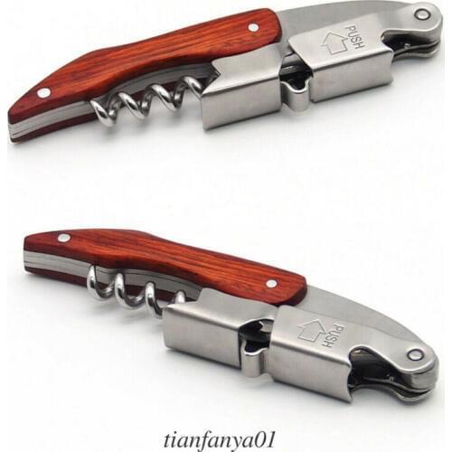Creative Bottle Opener Stainless Steel Wine Corkscrew Beer Bottle Can Remover Cutter For Kitchen Tools Bar Accessoires