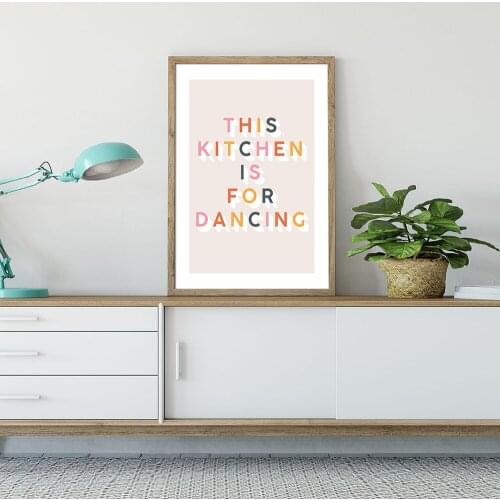 Breakfast Wall Art Print Kitchen Sign Modern Kitchen Decor Canvas Painting Posters and Prints Living Room Decoration No Frame