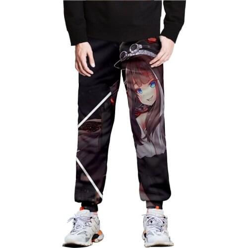 New Autumn 3D Anime High School DxD Long Pants Suitable Hip Hop Casual Men Women Trousers Casual Boys/Girls Jogging Sweatpants