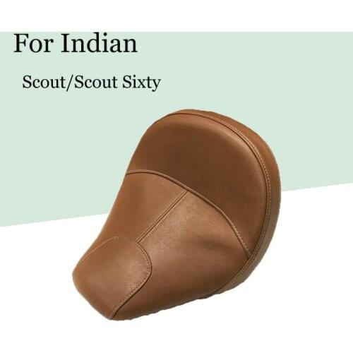 For Indian Scout 2015 2016 2017 2018 Scout Sixty Motorcycle Parts Balck/Brown front Seat