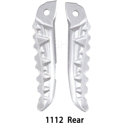 Motorcycle Front & Rear Foot Pegs Moto Footrests Peg Accessories for Ducati Panigale 899 1199 2012-2015 2012 2013 2014 2015