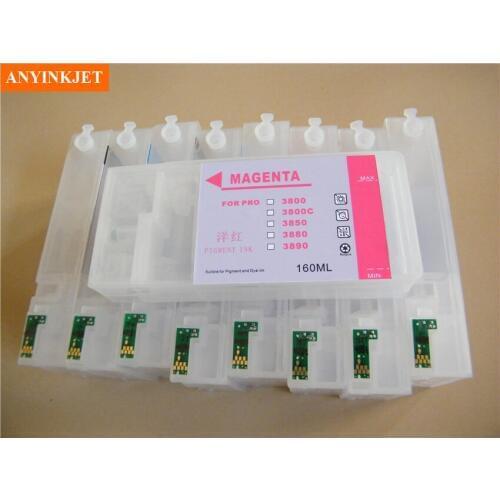 160ml refillable ink cartridge with ARC chip for Ep 3880 3800 3890 3850 3885 3800C series printer