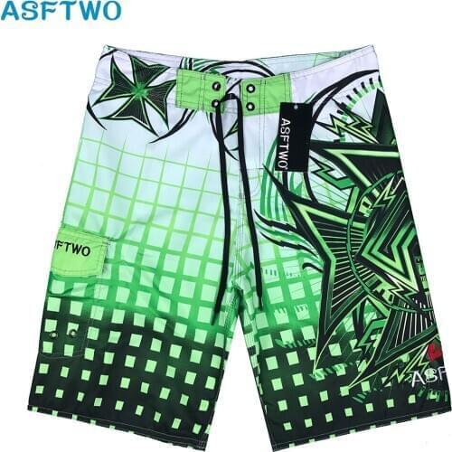 Boardshorts men brand Board Shorts Mens New bermuda masculina man Summer Pants Beach wear Quick dry print swiming swimsuit NEW