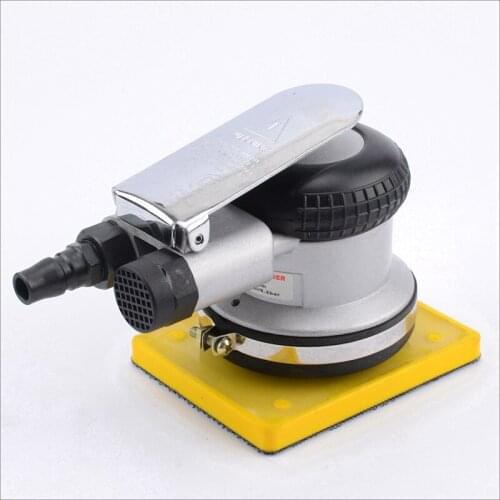 80x100mm Pneumatic obital Sander, rectangle Air Eccentric polisher jitterbug sanding machine
