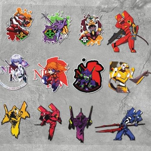 Car Styling Sticker Motor Bike Racing Decal for EVA Anime New Century Robot Race Auto Truck Vans Graphics