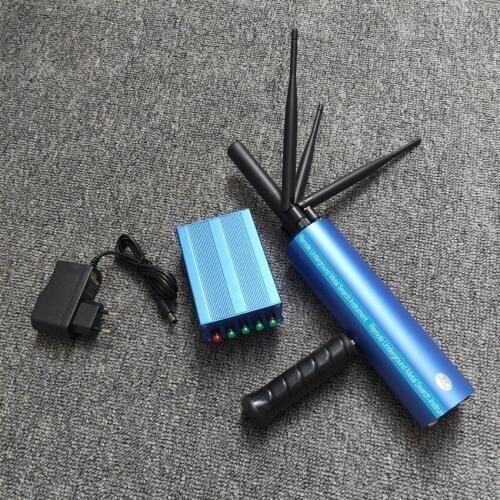 Remote underground metal detector aks treasure finder archaeology large range deep metal detector field gold, silver, copper and