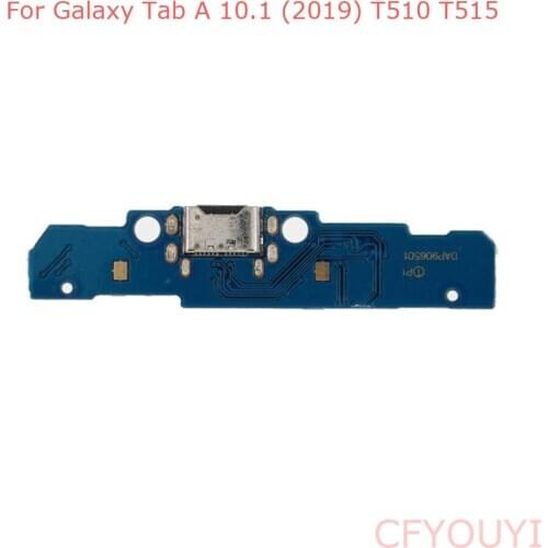 USB Charger Jack socket Connector Dock MIC Flex Cable For Samsung Galaxy Tab A 10.1 2019 T510 T515 Charging Port