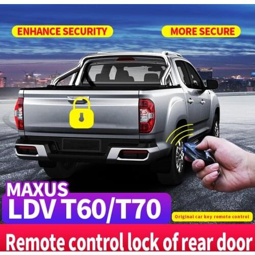 For LDV T60 maxus T70 tail door electric control lock rear door remote control lock pickup truck refitting special cargo door lo