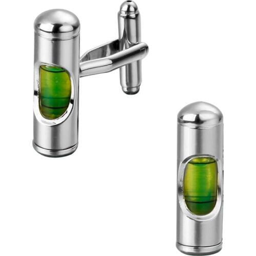 Mens suits shirts cufflinks groom wedding fashion high quality silver plated cufflinks green water cufflinks friends gift