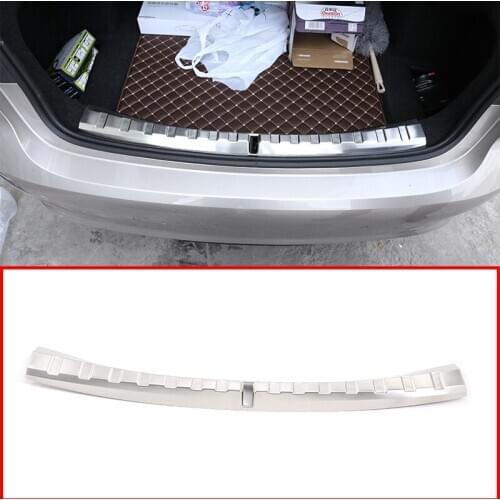 Stainless Steel Rear Interior Bumper Plate Protect Cover Trim For BMW 3 Series G20 G28 320li325li 20-21 Car Interior Accessories