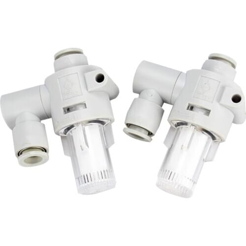 ZFB100-04B ZFB100-06B ZFB200-06B ZFB200-08B Instead SMC type Negative pressure pipeline type vacuum filter ZFB series