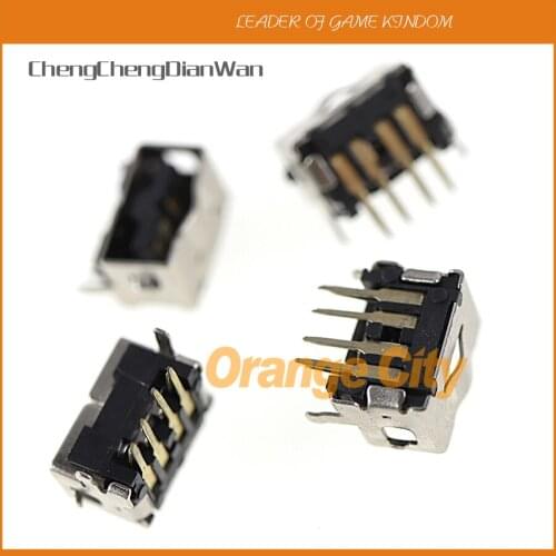 50pcs 120pcs 2 Player Game Link Connect Jack Connector link connector plug connect port jack For Gameboy Advance GBA SP