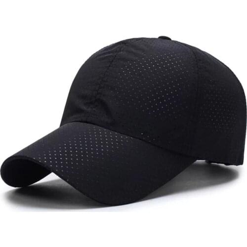 2021 New Summer Fashion Unisex Outdoor Sport Sunscreen Baseball Hat Men Women Running Visor Cap Breathable Quick Dry Caps