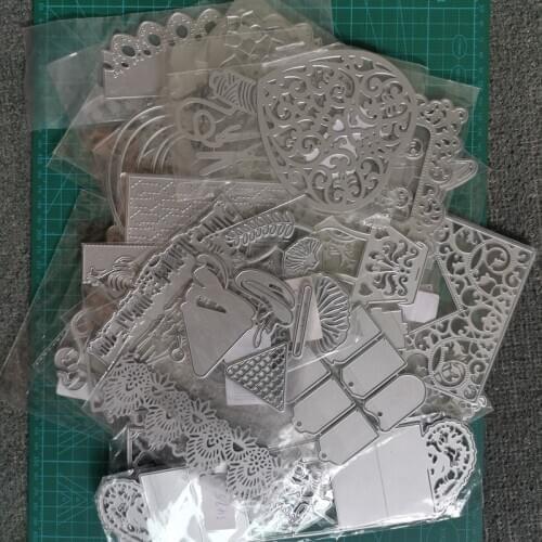 3pcs Randomly Rectangle Dies Frame Metal Cutting Die For DIY Scrapbooking Paper Cards Die Cuts Photo Album Making