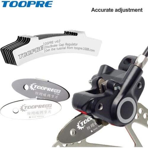 4pcs Mtb Disc Remblokken Aanpassen Tool Fiets Pads Montage Kit Tools Pads Rotor Rem Fiets Reparatie Spacer Assistent Uitlijning