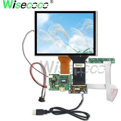 8 inch 800*600 touch screen with 50pin HDMI driver board for raspberry pi and DVD player AT080TN52 V.1